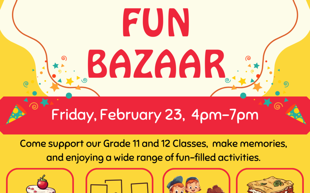 Annual Family Fun Bazaar!